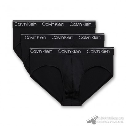 Quần lót nam Calvin Klein NB2568 Micro Stretch Hip Brief 3-pack Black
